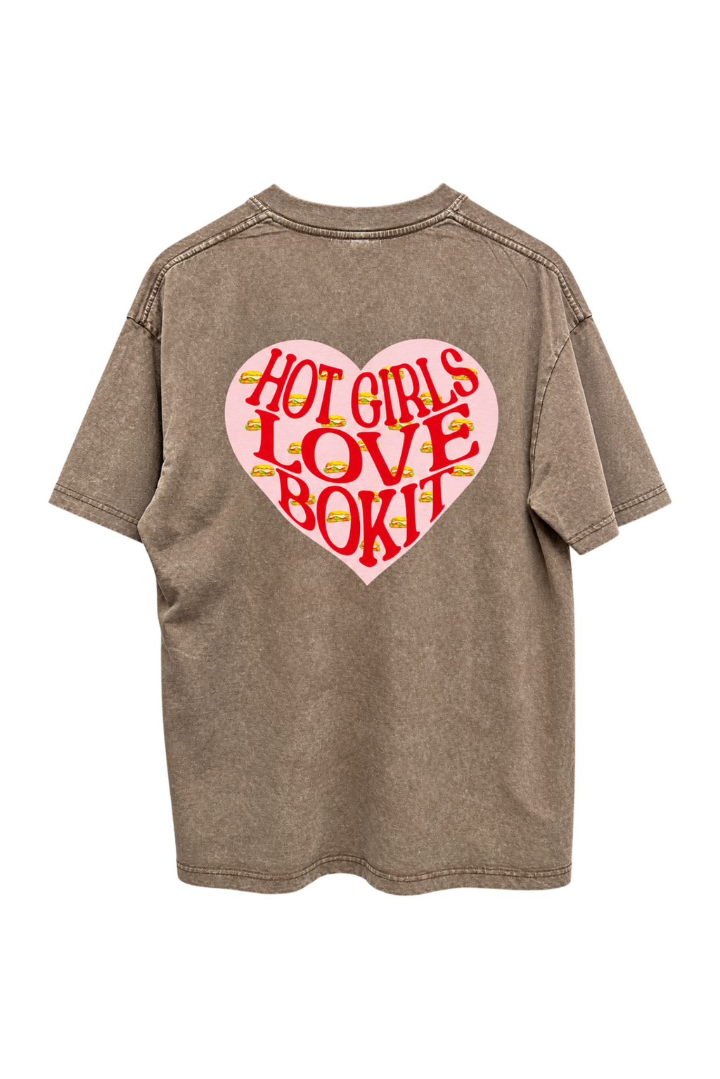 T-SHIRT "HOT GIRLS LOVE BOKIT" - SAUCE FWI
