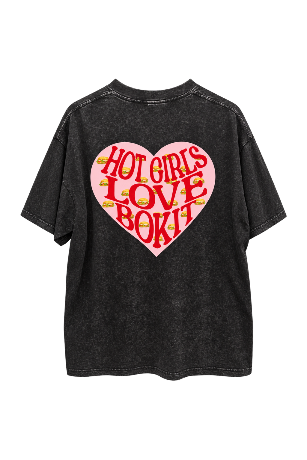 T-SHIRT "HOT GIRLS LOVE BOKIT" - SAUCE FWI