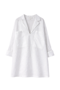 ROBE CHEMISE PURE LINEN