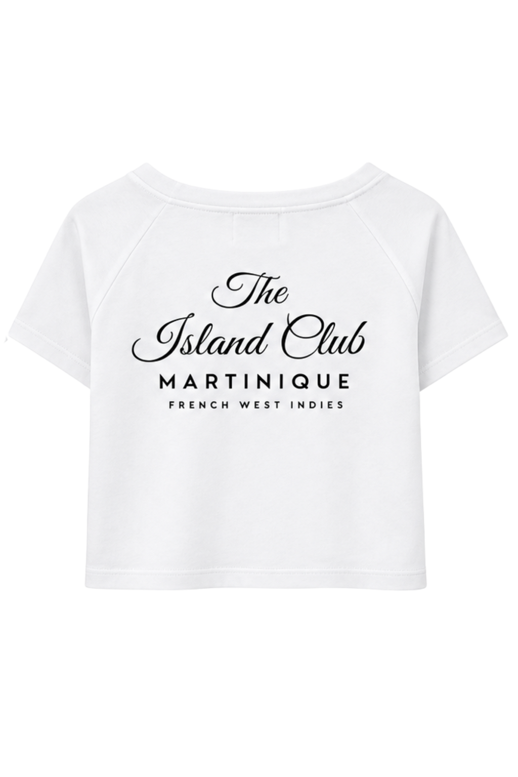THE ISLAND CLUB TEE MARTINIQUE - BLANC