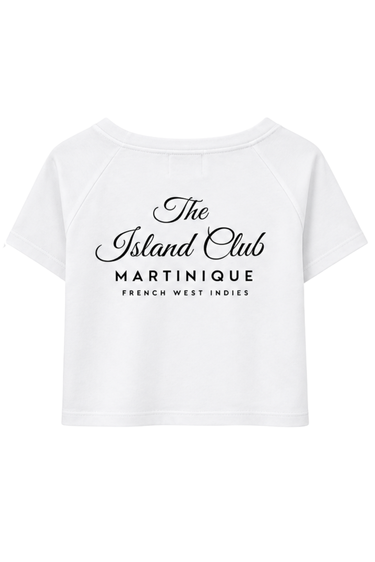 THE ISLAND CLUB TEE MARTINIQUE - BLANC