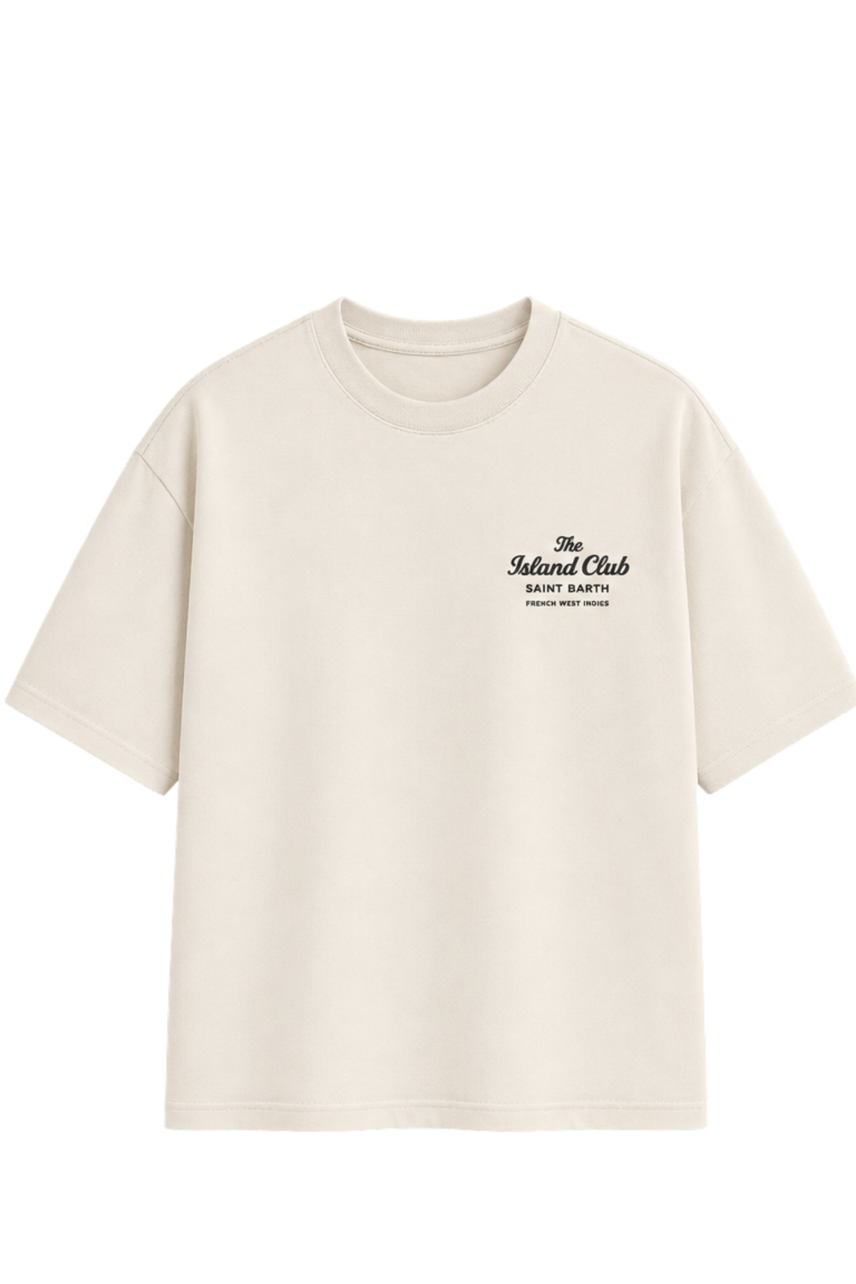 T-SHIRT THE ISLAND CLUB SAINT BARTH