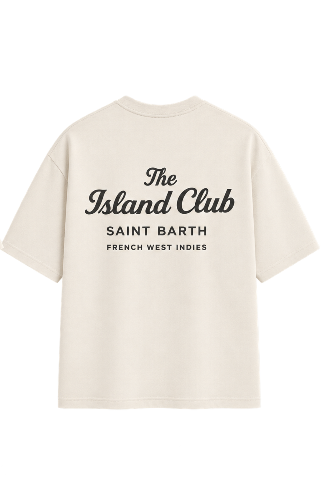 T-SHIRT THE ISLAND CLUB SAINT BARTH