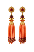 BOUCLES D’OREILLES NAÏA — CORAIL