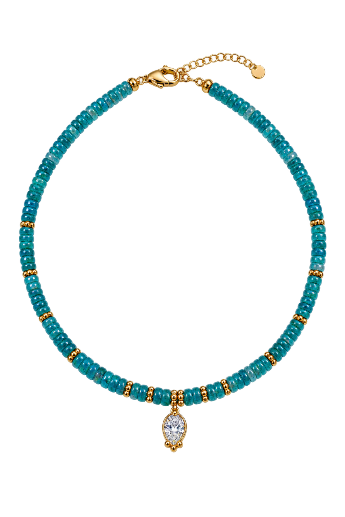 COLLIER GABRIELLA TURQUOISE - HYPSO PARIS