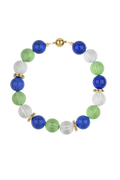 COLLIER TUTTI PLEXI BLEU ET VERT - HYPSO PARIS